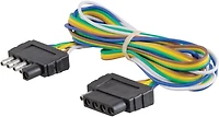 CURT 5-Way Flat Connector Plug and Socket with 72 in Wires