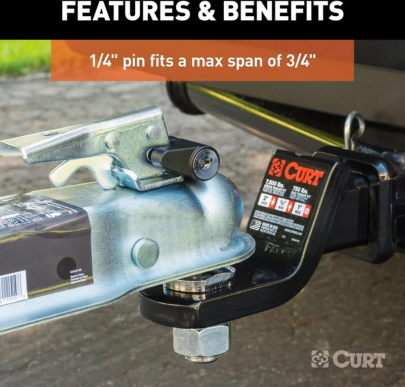 CURT .875 in Span Coupler Lock