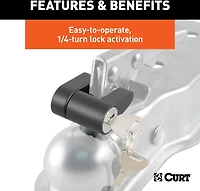 CURT .875 in Span Coupler Lock