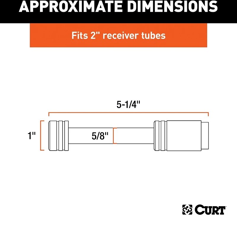 CURT .625 in Hitch Lock