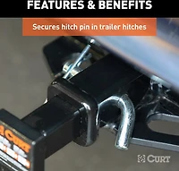 CURT Hitch Clips 3-Pack