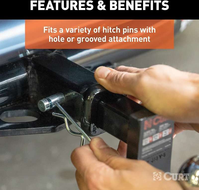 CURT Hitch Clips 3-Pack
