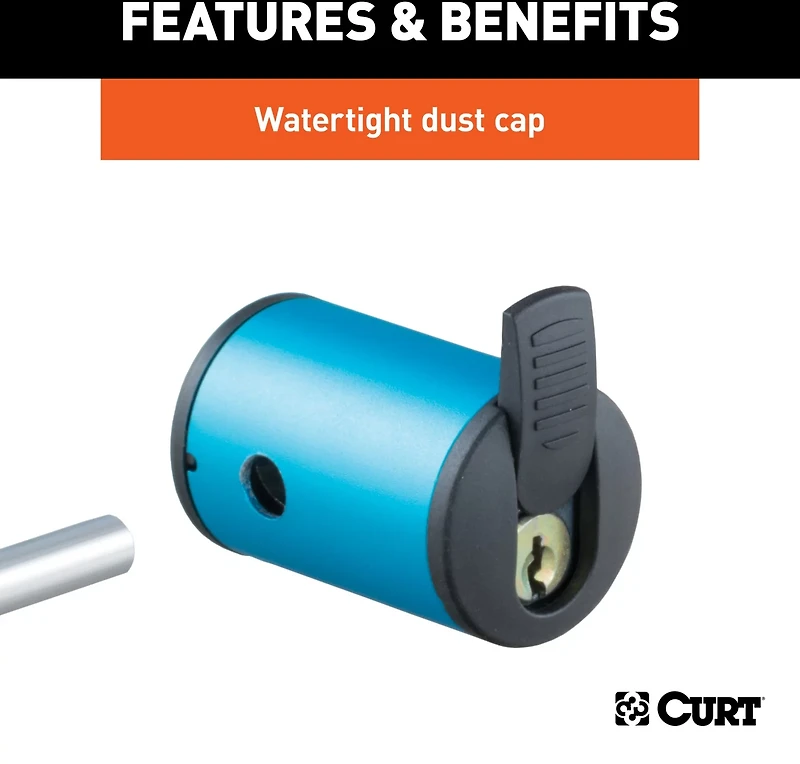 CURT Adjustable Coupler Lock