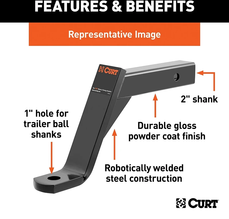 CURT Class 2 Ball Mount