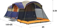 Magellan Outdoors Mission 8-Person Tunnel Tent