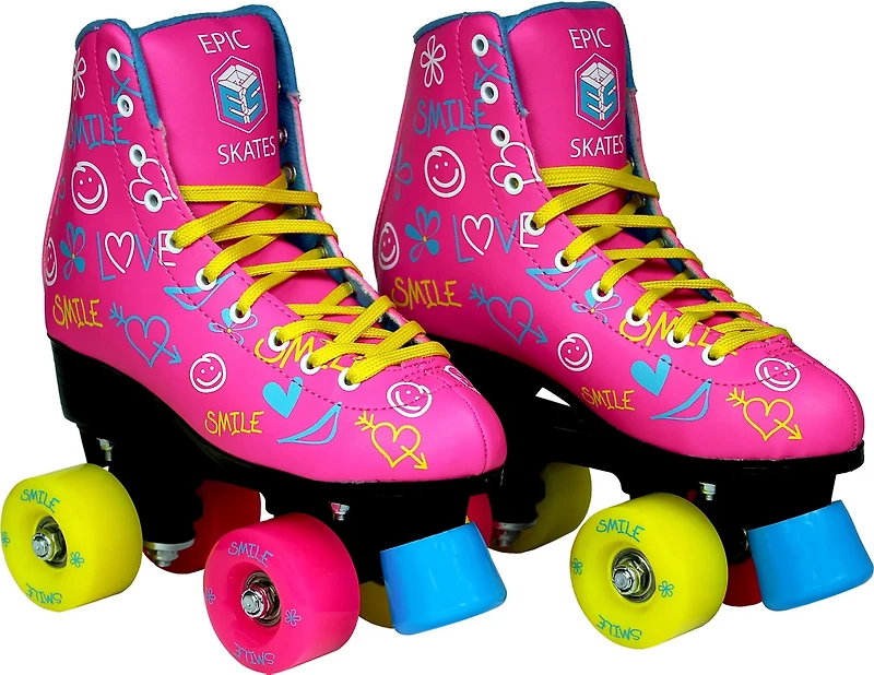 Epic Skates Youth Blush Roller Skates