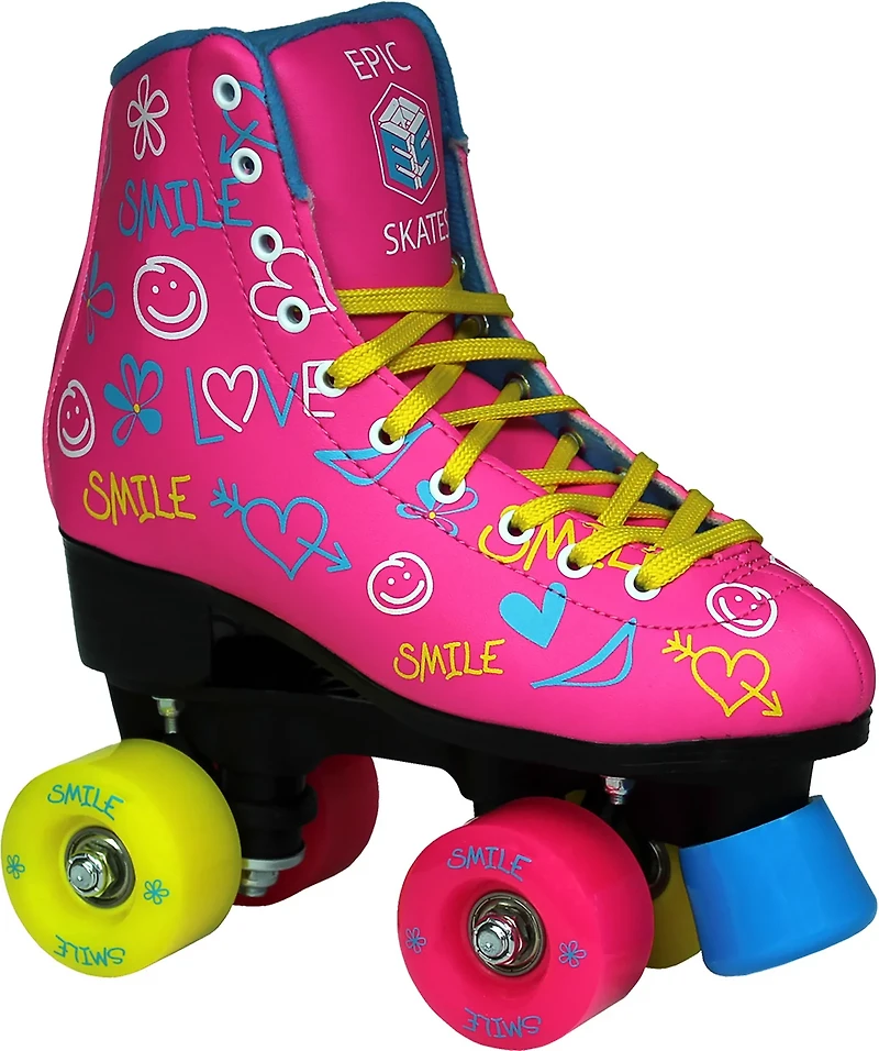 Epic Skates Youth Blush Roller Skates