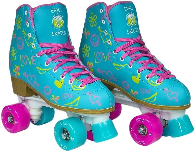 Epic Skates Youth Splash Roller Skates