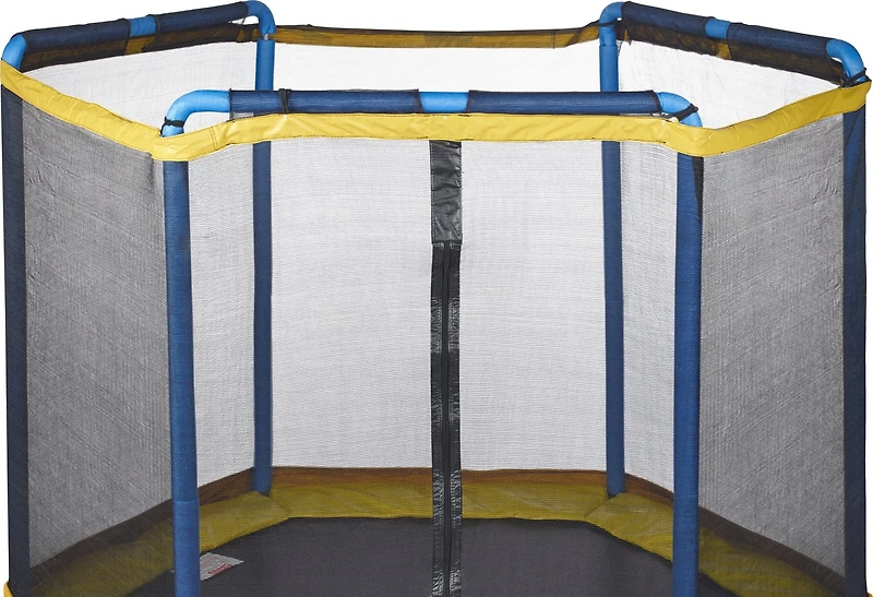 AGame My First 7 ft Trampoline with Tent Top Enclosure