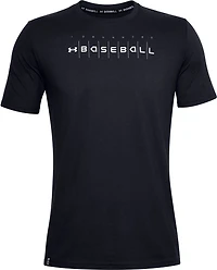 Under Armour Men's Wordmark Baseball T-shirt