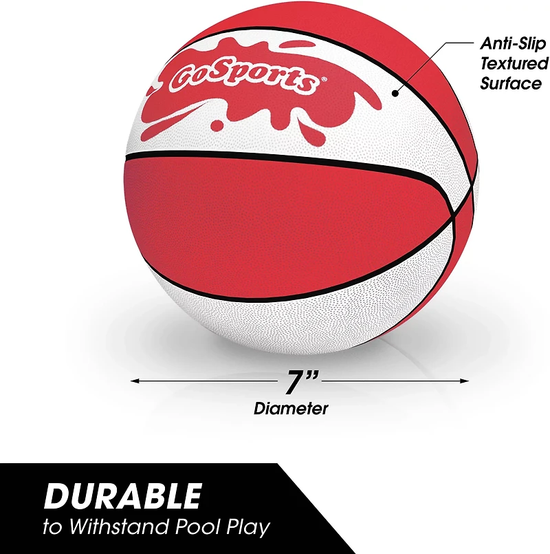 GoSports Pool Basketballs 7 in Set of 2