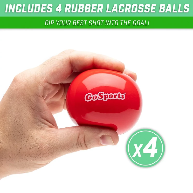 GoSports Splash LAX Lacrosse Floating Pool Goal Set