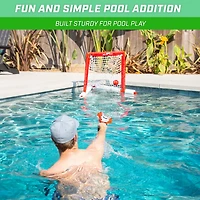 GoSports Splash LAX Lacrosse Floating Pool Goal Set