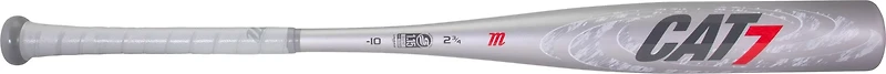 Marucci Men's CAT7 Silver USSSA Senior League Baseball Bat (-10)