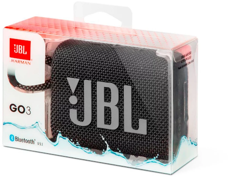 JBL Go 3 Portable Bluetooth Speaker