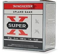 Winchester Super-X Lead Shot Dove & Game Load 12 Gauge 8 Shot Shotshells - 25 Rounds