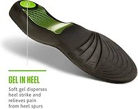 Sof Sole Men's Full Length Plantar Fascia Insoles