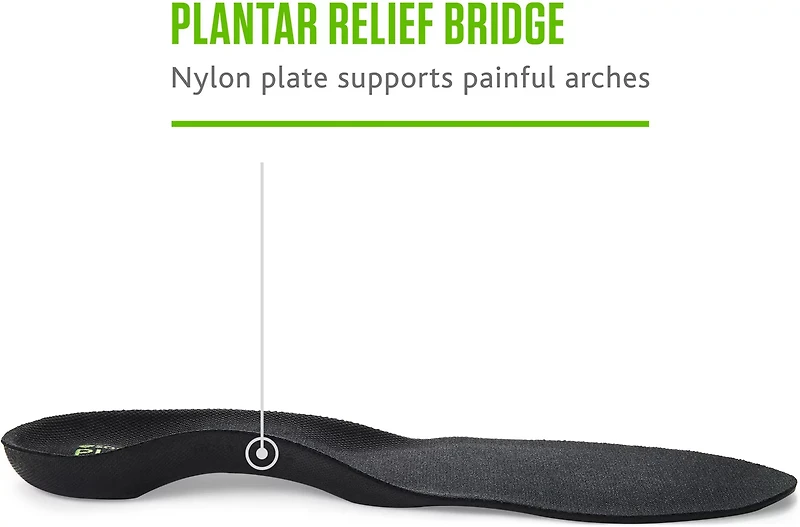 Sof Sole Men's Full Length Plantar Fascia Insoles