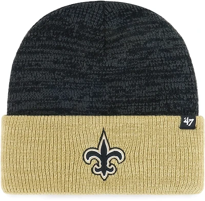 '47 New Orleans Saints 2-Tone Brain Freeze Cuff Knit Cap