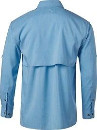 Magellan Outdoors Men's Aransas Pass Heather Long Sleeve Fishing Shirt