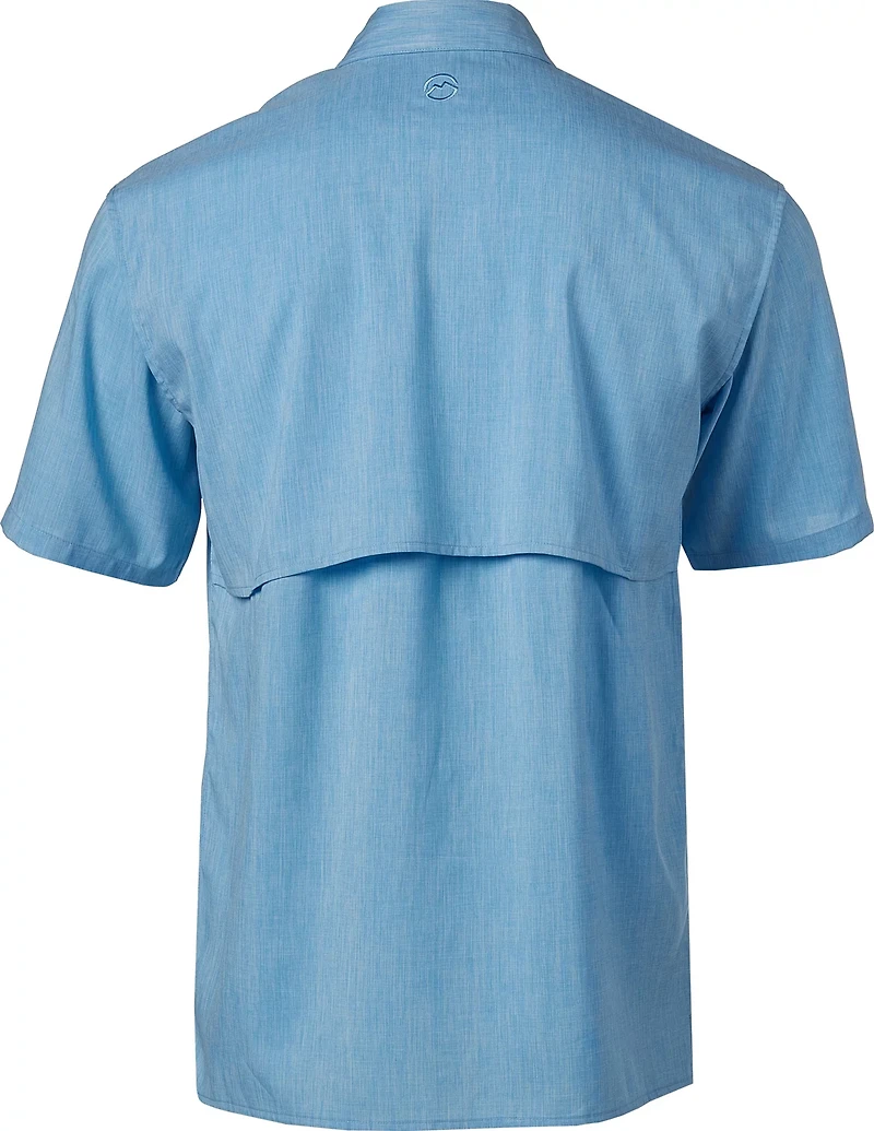 Magellan Outdoors Men's Aransas Pass Heather Short Sleeve Fishing Shirt