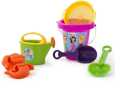 Amloid 6-Piece Printed Pail and Toys Set