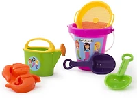 Amloid 6-Piece Printed Pail and Toys Set