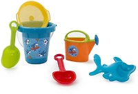 Amloid 6-Piece Printed Pail and Toys Set