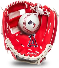 Franklin Youth MLB Los Angeles Angels T-ball Glove and Ball Set