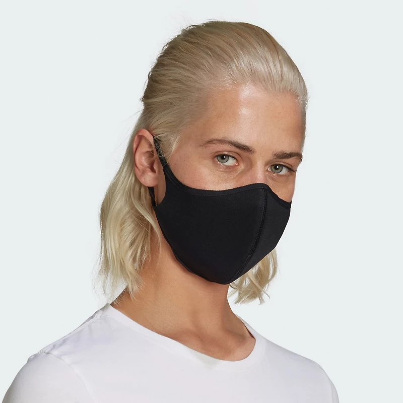 adidas Solid Face Mask 3-Pack