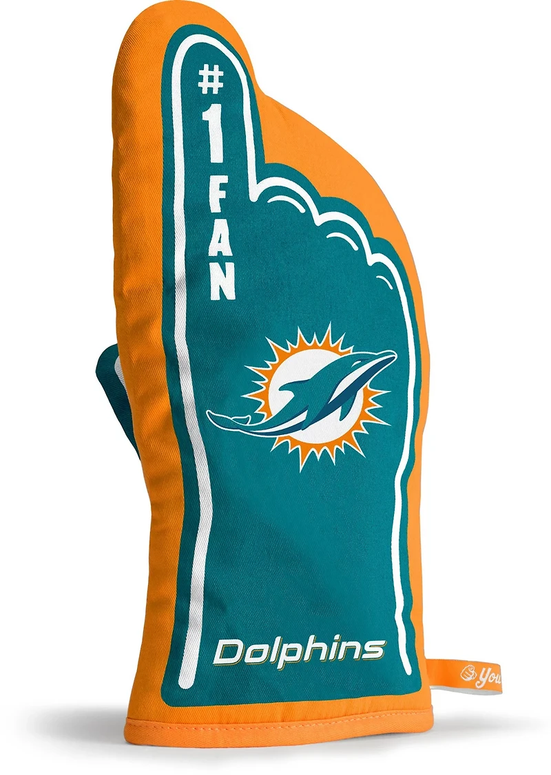 YouTheFan Miami Dolphins #1 Oven Mitt