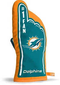 YouTheFan Miami Dolphins #1 Oven Mitt