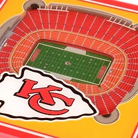 YouTheFan Kansas City Chiefs 3-D StadiumViews Coasters 2-Pack