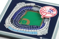 YouTheFan New York Yankees 3-D Stadium Views 2-Piece Coaster Set