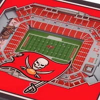 YouTheFan Tampa Bay Buccaneers 3-D StadiumViews Coasters 2-Pack