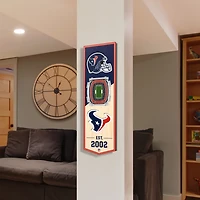 YouTheFan Houston Texans 6 x 19 in 3-D Stadium Banner
