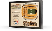 YouTheFan Pittsburgh Steelers 25-Layer 3-D Stadium Wall Art