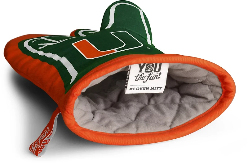 YouTheFan University of Miami #1 Oven Mitt