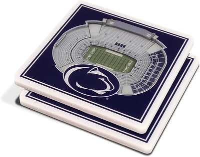 YouTheFan Penn State 3-D Stadium Views Coasters