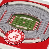 YouTheFan University of Alabama 3-D StadiumViews Coasters 2-Pack