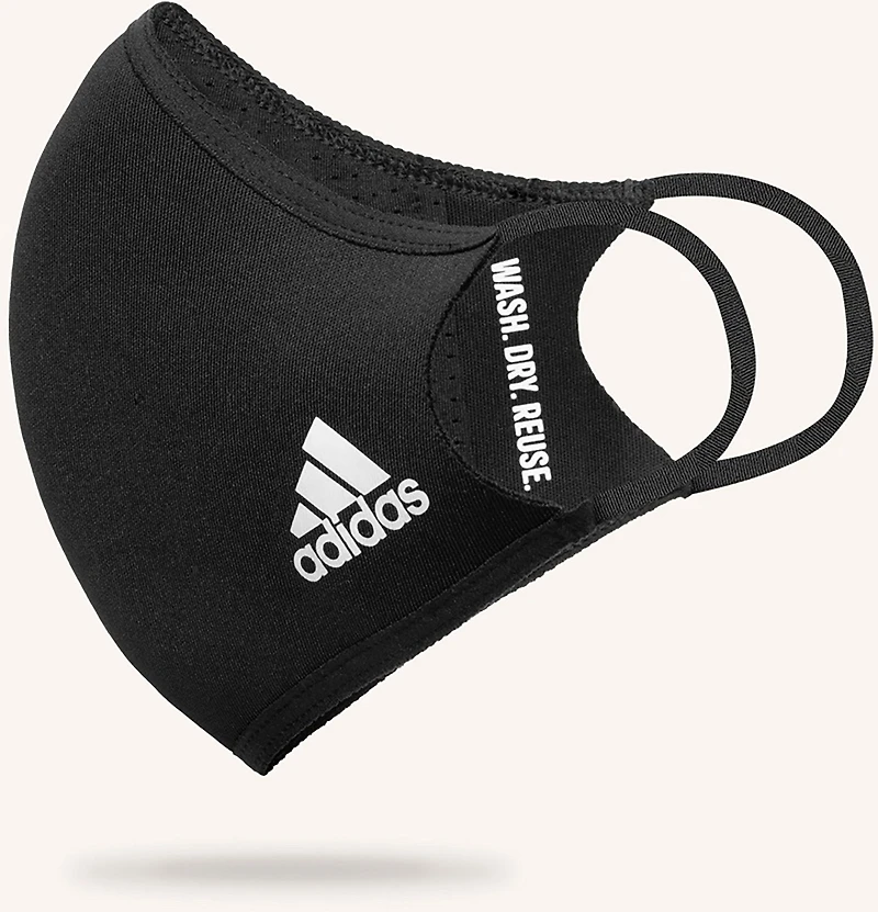 adidas Solid Face Mask 3-Pack
