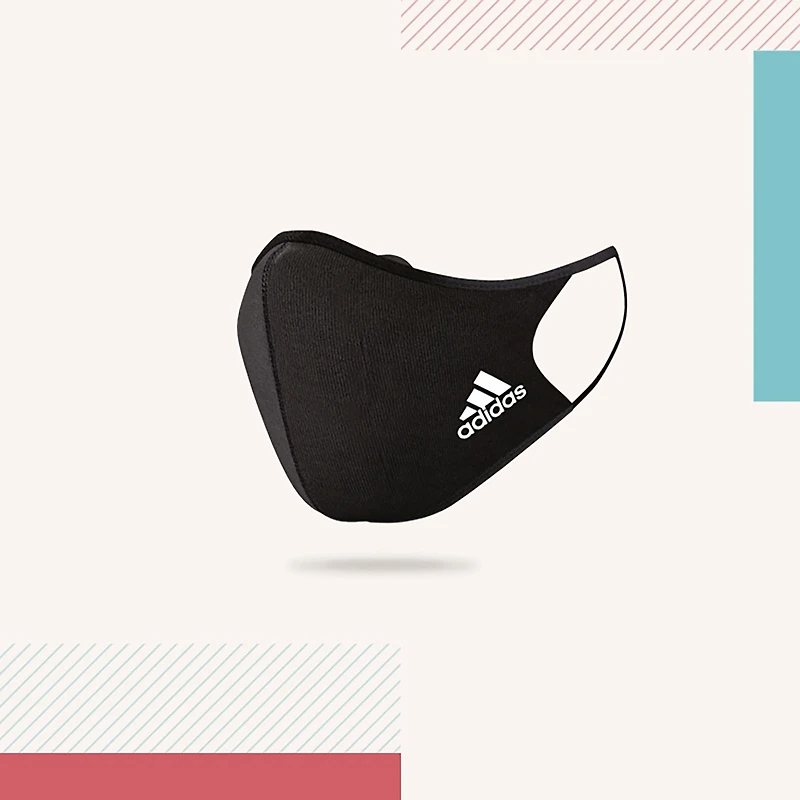 adidas Solid Face Mask 3-Pack