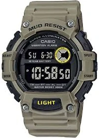 Casio Men's Utility Mud-Resistant Digital Watch