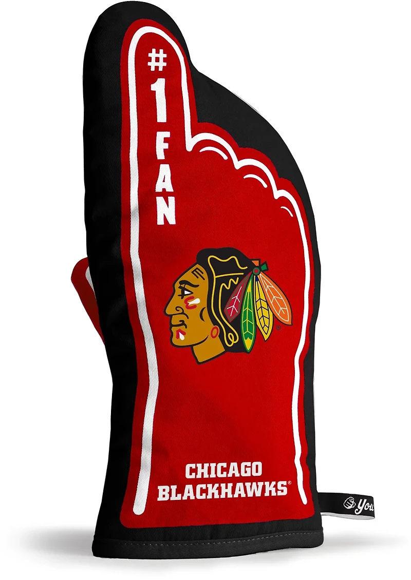 YouTheFan Chicago Blackhawks #1 Oven Mitt