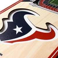YouTheFan Houston Texans 6 x 19 in 3-D Stadium Banner
