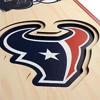 YouTheFan Houston Texans 8 x 32 in 3-D Stadium Banner