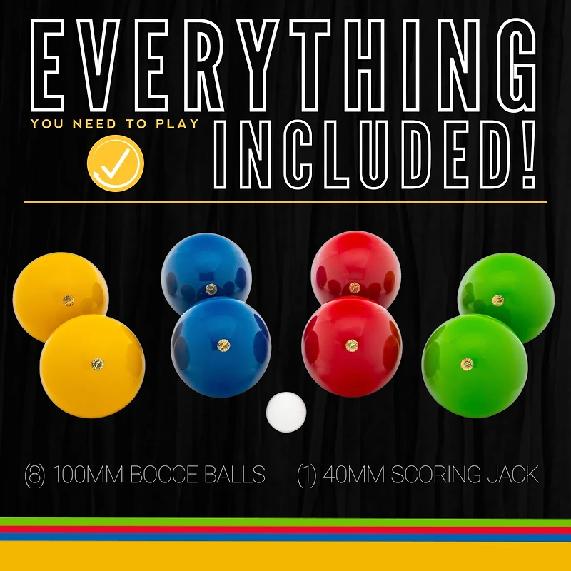 Franklin 100 mm Wooden Bocce Ball Set