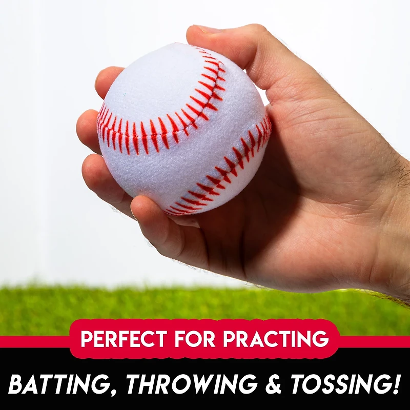 Franklin Kids' Self Stick Replacement Baseballs 4-Pack