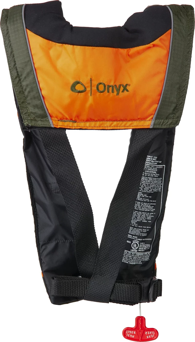 Onyx Outdoor A/M 24 Automatic/Manual Inflatable Life Jacket