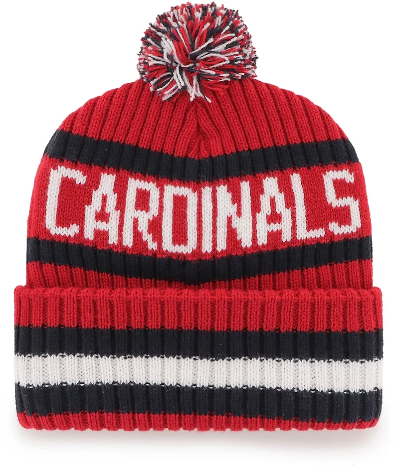 '47 St. Louis Cardinals Adults' Bering Cuff Knit Pom Hat